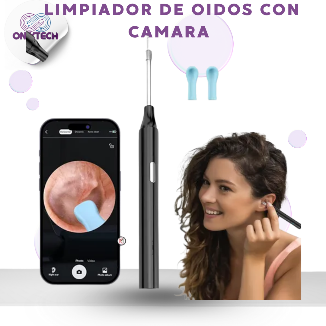 LIMPIADOR DE OIDOS CON CAMARA